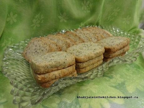 SABLÉS AU THÉ EARL GREY / EARL GREY TEA COOKIES / GALLETAS CON TE EARL GREY / بيسكوي شاي ايرل غراي