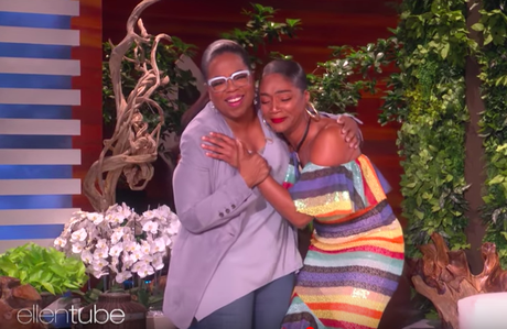 Tiffany Haddish Prayers Are Answered…She Meets Oprah!