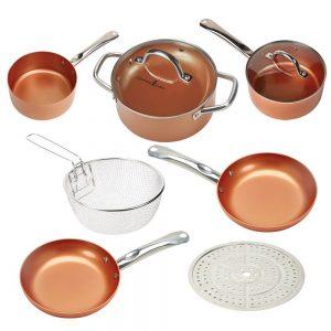 Copper Chef Vs Red Copper Pans 2018 : Best Copper Cookware Sets Reviews.