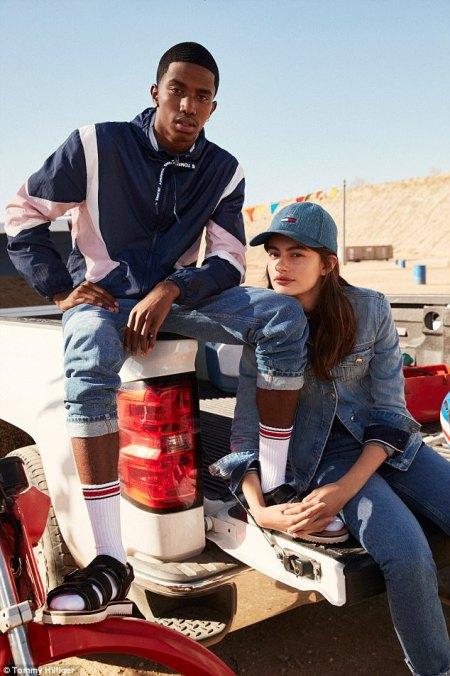 Christian Combs:  Tommy Jeans Spring 2018 Campaign