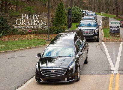[WATCH] Rev. Billy Graham Casket Transported To The Billy Graham Library