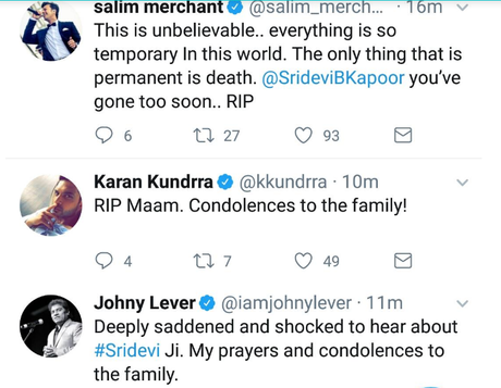 Sridevi death, sridevi's sudden death