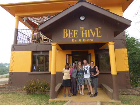 Bee Hive Bigodi bar restaurant Kamwenge Fort Portal