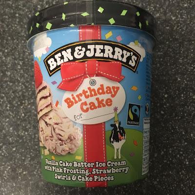 Today's Review: Ben & Jerry's Birthday Cake