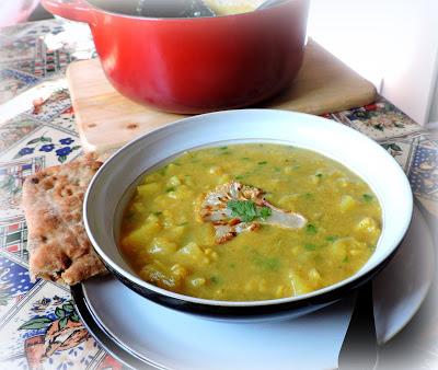 Curried Cauliflower Soup