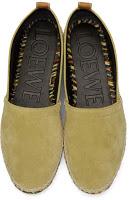 Slip-On Out Early:  Loewe Tan Multicolor Sole Espadrille
