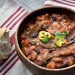 Vegan Bean with Mushroom Bacon Soup – Instant Pot