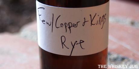 FEW Copper and Kings Rye Label