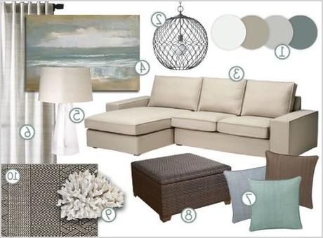 coastal style living room decorating tips