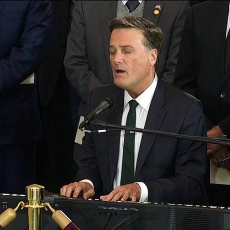 Michael W. Smith “Just As I Am” At Rev. Billy Graham’s Capitol Service