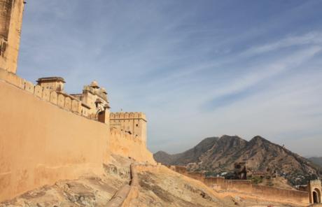 DAILY PHOTO: Amer Fort & Sky