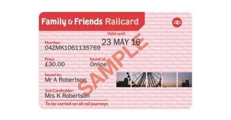 Save £££ with the Family & Friends Railcard