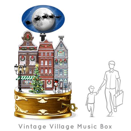 Santa-Photo-Area-Jay-Montgomery-Vintage Village Music Box