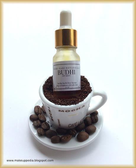 Wabi Sabi Botanical's - Budhi Sacha Inchi eye nectar review