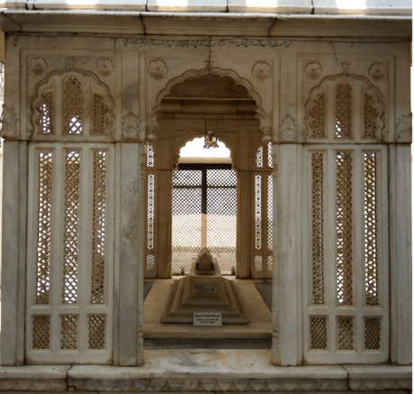 A view of one of the Paigah Tombs in Hyderabad