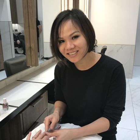 The “Manipure” with Lanh at Salon Sloane | secondblonde