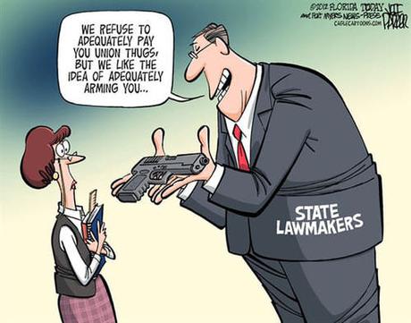 Image result for armed teachers