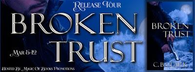 Release Tour: Broken Trust by C.B. Clark