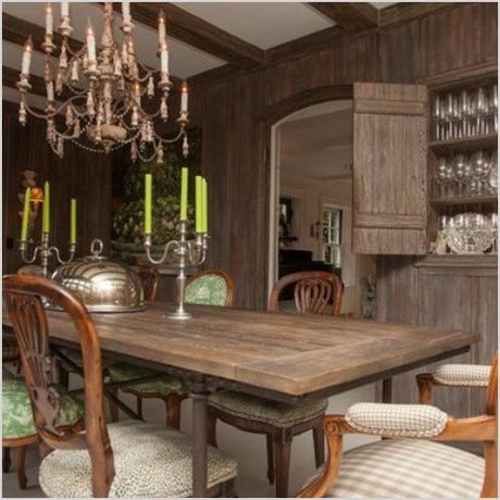 47 calm and airy rustic dining room designs