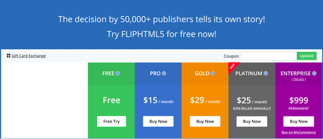 FlipHTML5 Review: HTML5 Interactive Digital Publishing Platform