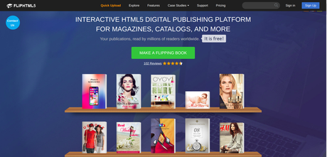 FlipHTML5 Review: HTML5 Interactive Digital Publishing Platform