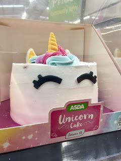 asda unicorn cake