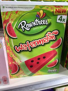 rowntrees watermelon lollies