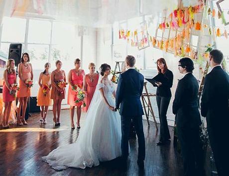 wedding ceremony script traditional couple married guests