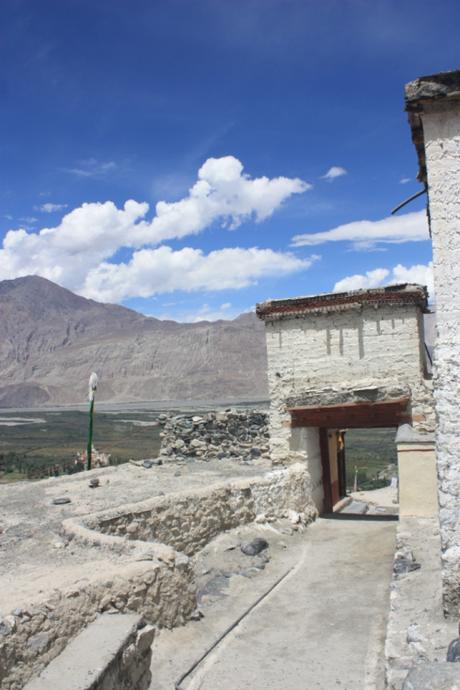 DAILY PHOTO: Looking out from Diskit Gompa