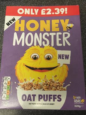 Today's Review: Honey Monster Oat Puffs