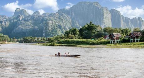 Asia travel deals: beautiful landscape of Vang Vieng,Laos