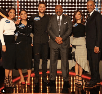 Celebrity Family Feud: Steph Curry, Ayesha Curry, Emmitt Smith & More