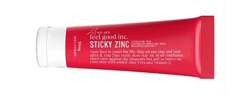 Sticky Zinc the sunscreen you feel good about