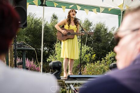 Open Mic stage at Festival Wedding