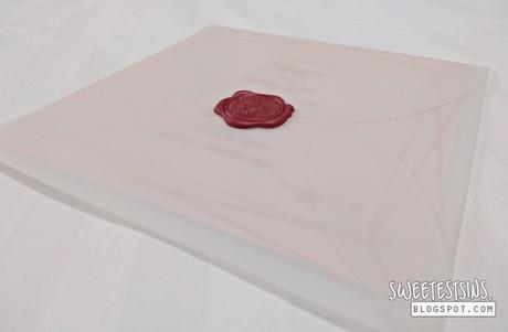 wedding invitation card envelope