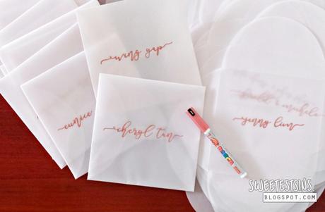 wedding invitation card envelope hand lettering