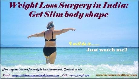 Weight Loss Surgery in India: Get Slim Body Shape at Affordable Cost