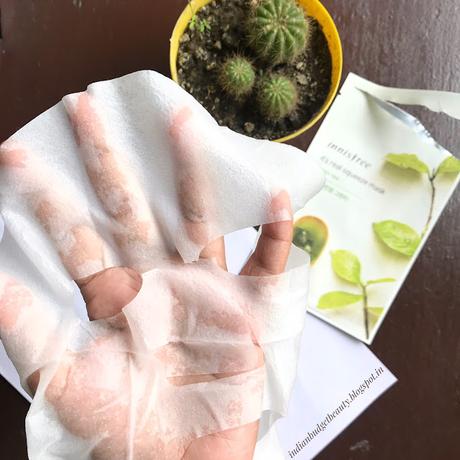 Innisfree It's Real Squeeze Mask - Green Tea | REVIEW Innisfree It's Real Squeeze Mask - Green Tea | REVIEW