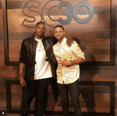 Lecrae Spotted At  Steph Curry Surprise 30th Birthday Party