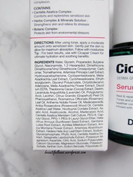 Review: Dr Jart Cicapair Serum [MUST-TRY]