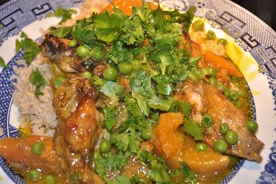 Aji Amarillo and Coconut Milk Braised Chicken