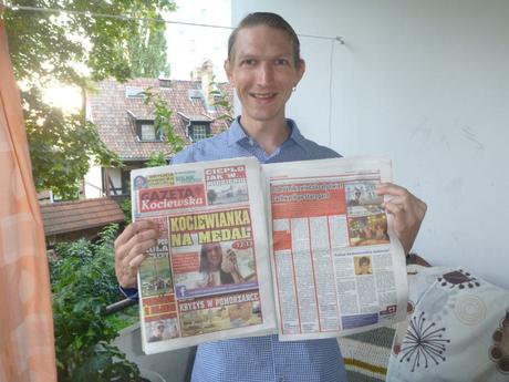 Mieszka W Polsce: Living in Poland – How to Find a Flat in Gdańsk Dziwaczne Odkrycia: My First Polish Newspaper Appearance, A Feature in Gazeta Kociewska, Starogard Gdański