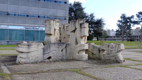 Exploring unusual sights on the Bordeaux University campus in Talence and Pessac