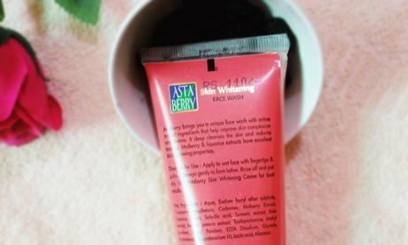 Astaberry Skin Whitening Face Wash Review