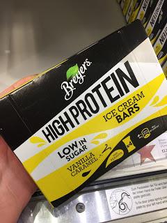 Breyers High Protein Vanilla Caramel Ice Cream Bars