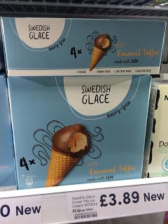 Swedish Glace Soft Caramel Toffee Cones