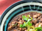 Instant Charro Beans with Vegan Chorizo