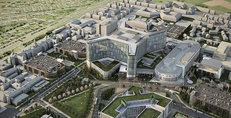 the button-less lifts of South Glasgow Univ Hospital