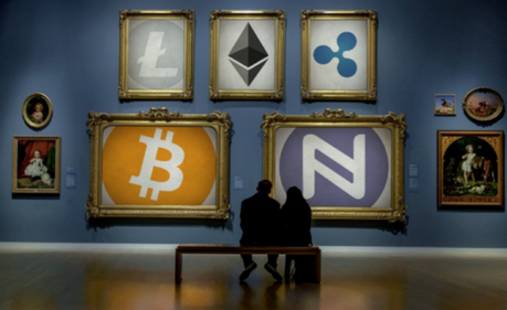 Cryptocurrency Art Gallery