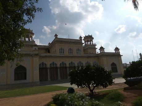 A view of the Chowmahalla Palace in Hyderabad